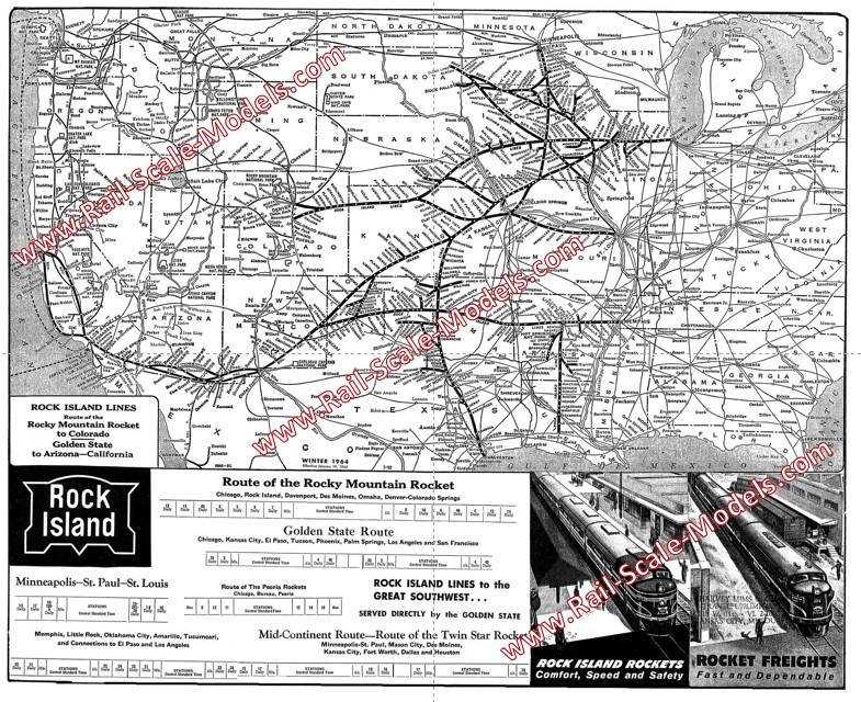 Rock Island Railroad ~ 1964